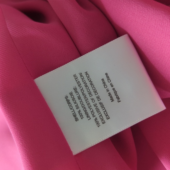 Tory Burch Leith Silk Georgette Pink Dress - Picture 7 of 7